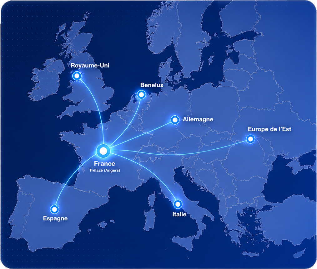 European logistics network
